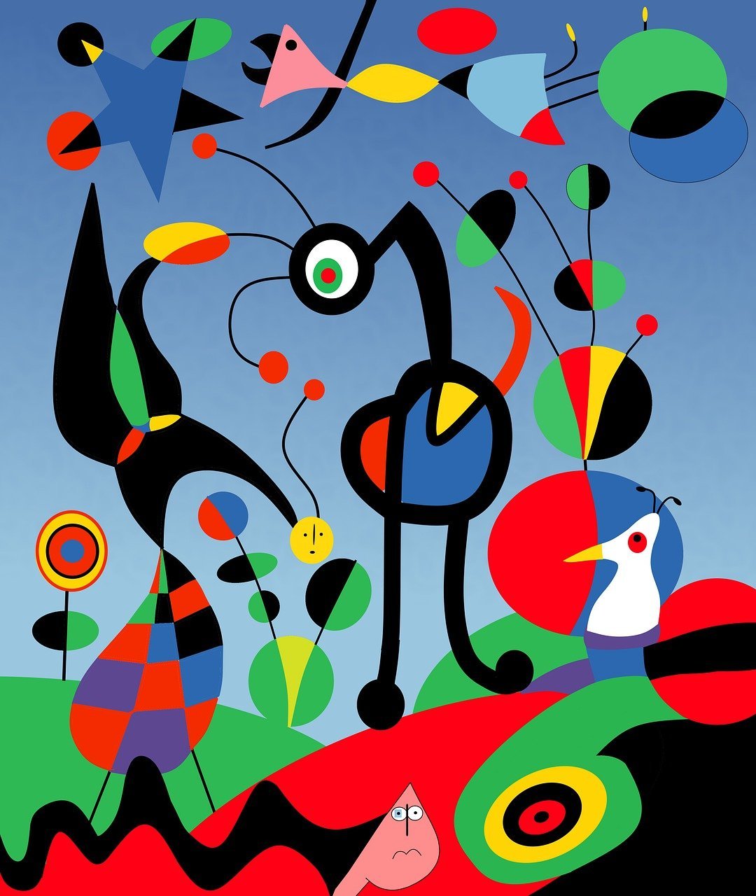 JOAN MIRÓ (1893-1983) per Antonio Chazarra